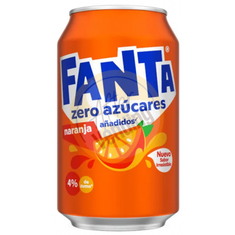 Fanta Naranja Zero