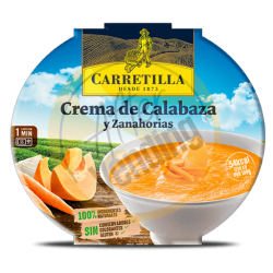 Crema de Calabaza y Zanahorias