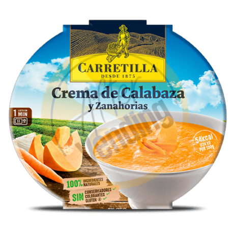 Crema de Calabaza y Zanahorias
